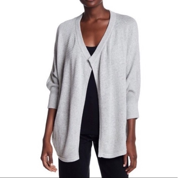 grey slouchy cardigan